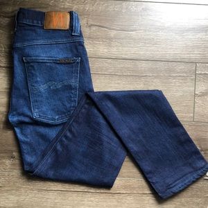 Nudie Jeans Grim Tim Org. Dry Indigo 31 x 32